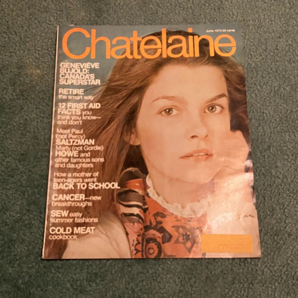 Vintage Chatelaine Magazine June 1973